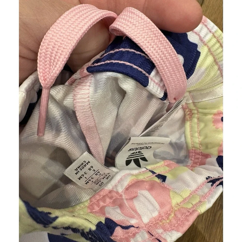 Adidas Originals Flower Allover Print Superstar Jacket Pants Set Girls Sz 6 Mont